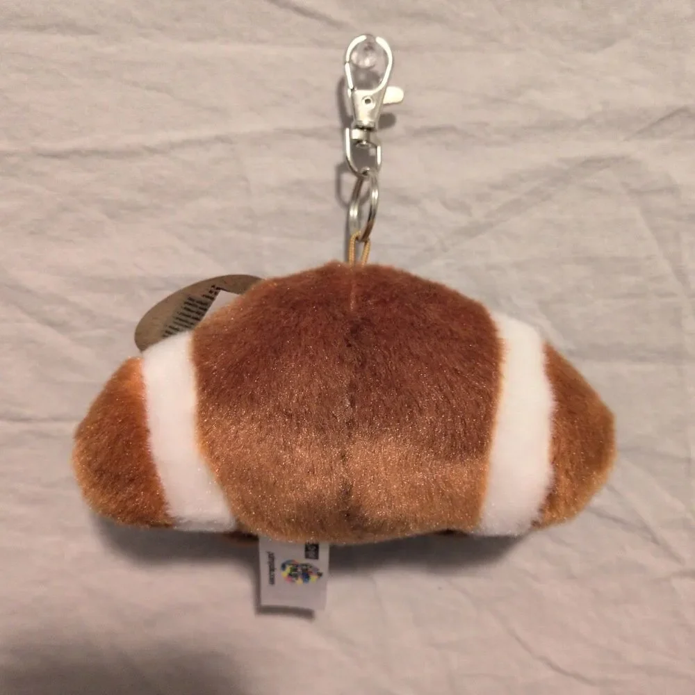 Aurora Palm Pals Tackle Football Clip-On 4-Inch Stuffed Animal Plush